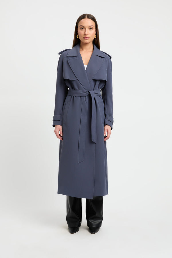 Kookai Serge Core Trench Titanium