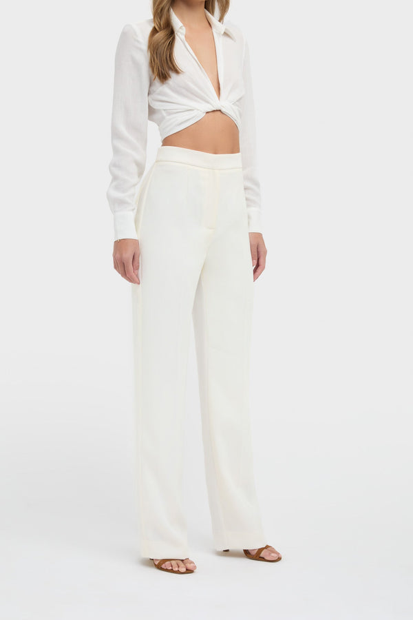 Kookai Serge Pocket Pant Coconut Milk
