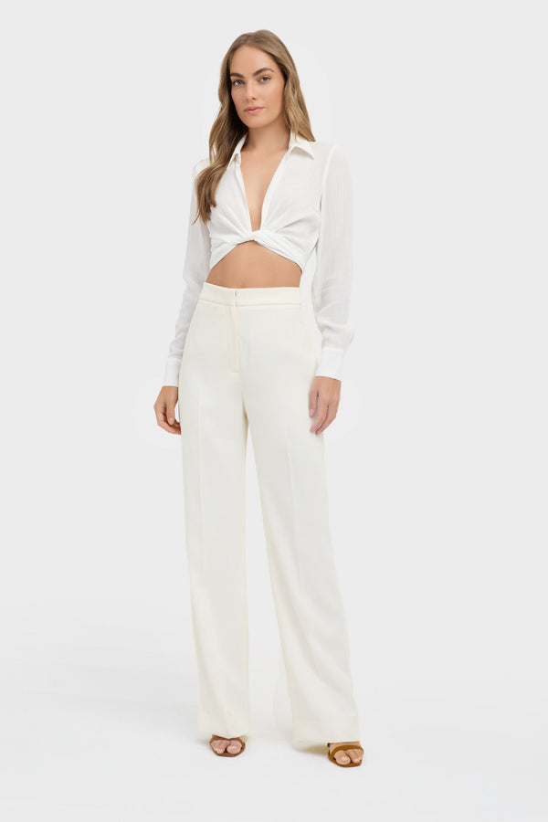 kookai Serge Pocket Pant Coconut Milk