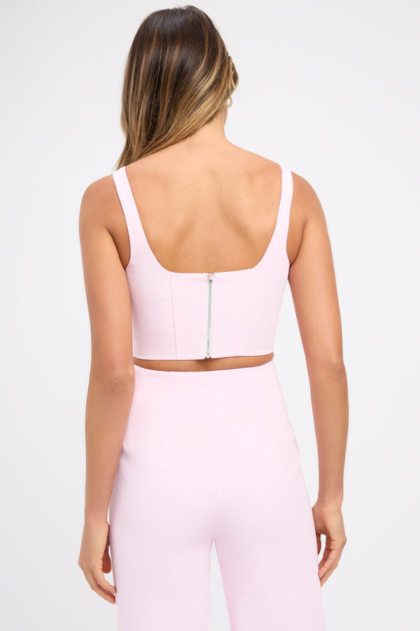 Kookai Serge Scoop Top Blossom