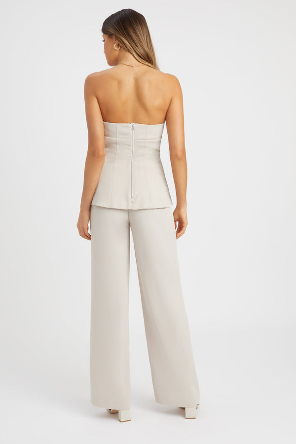 Kookai Serge Strapless Top Ecru