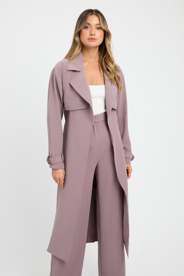 Kookai Serge Trench Mink