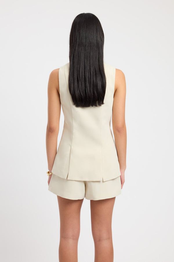 Kookai Serge Vest Fog