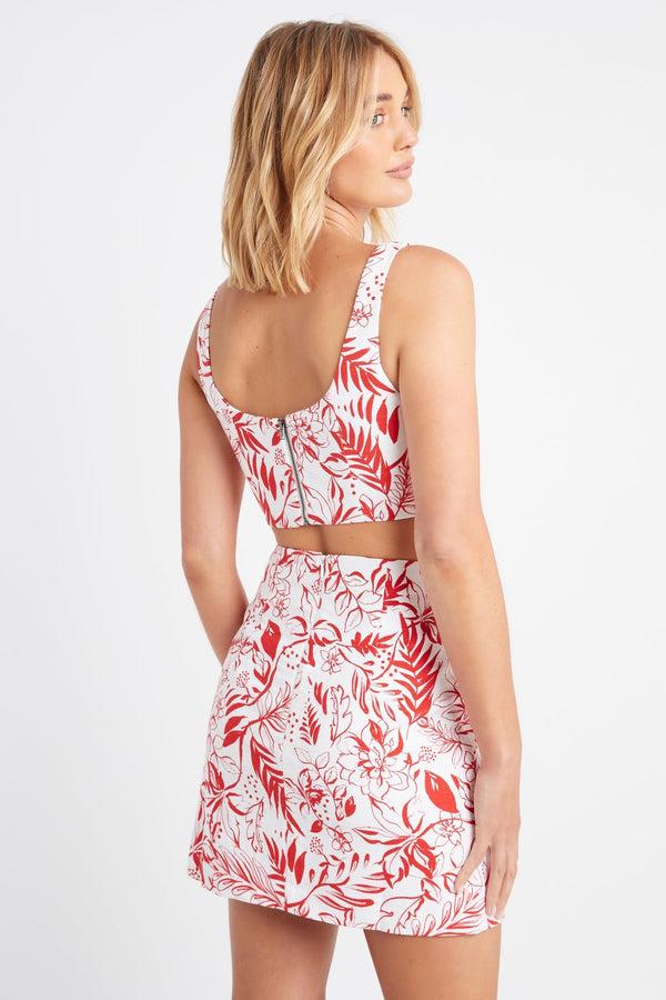 Kookai Seychelles Crop Top Multi
