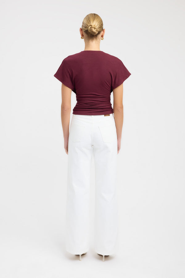 Kookai Shae Top Windsor Wine