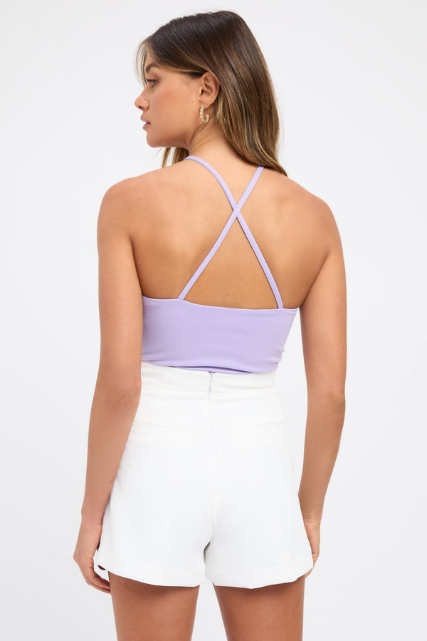 Kookai Sheena Tank Top Purple Rose
