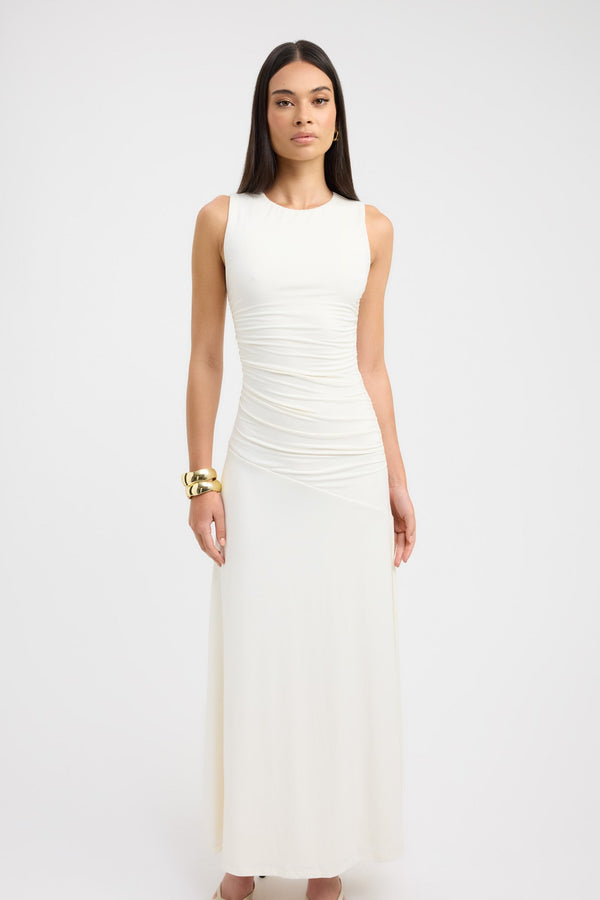 Kookai Sia Maxi Dress Coconut Milk