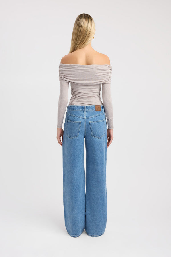 Kookai Sienna Top Oak Marle