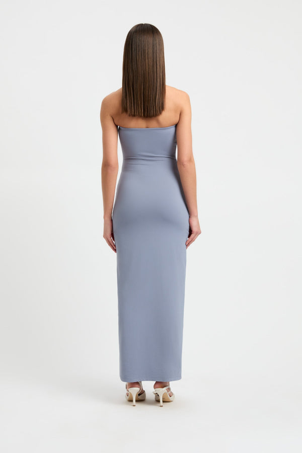 Kookai Sierra Strapless Dress Flintstone