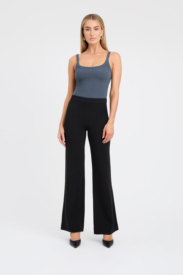 kookai Simone Core Tank Dark Slate