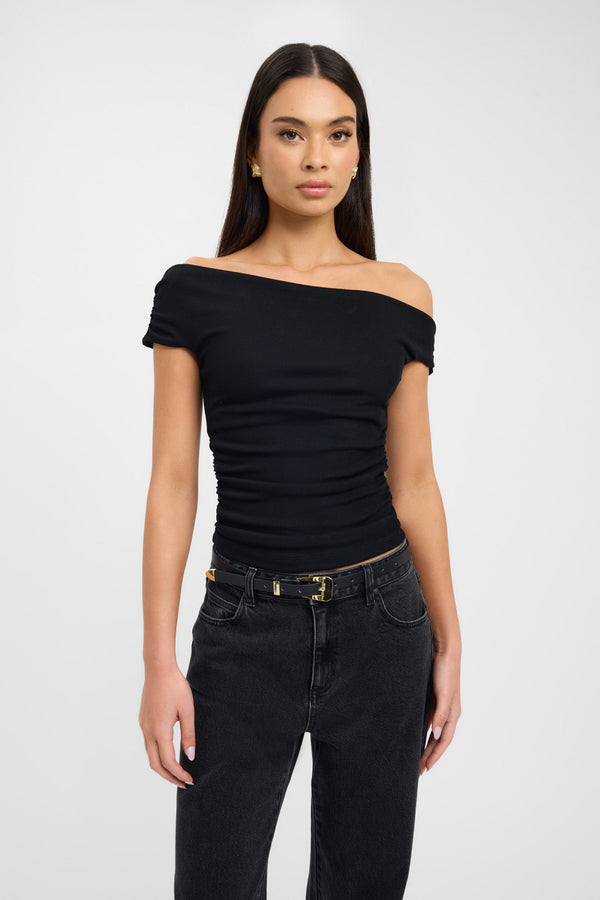 Kookai Sloane Top Black