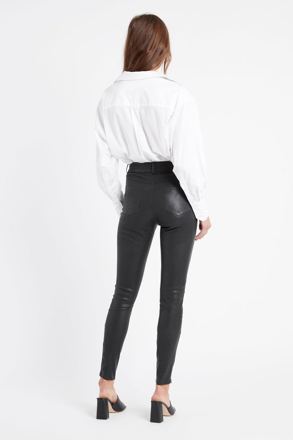 Kookai Soho Leather Pants Black