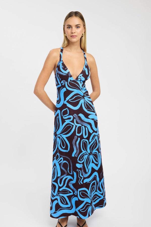 Kookai Soley Vee Dress Multi