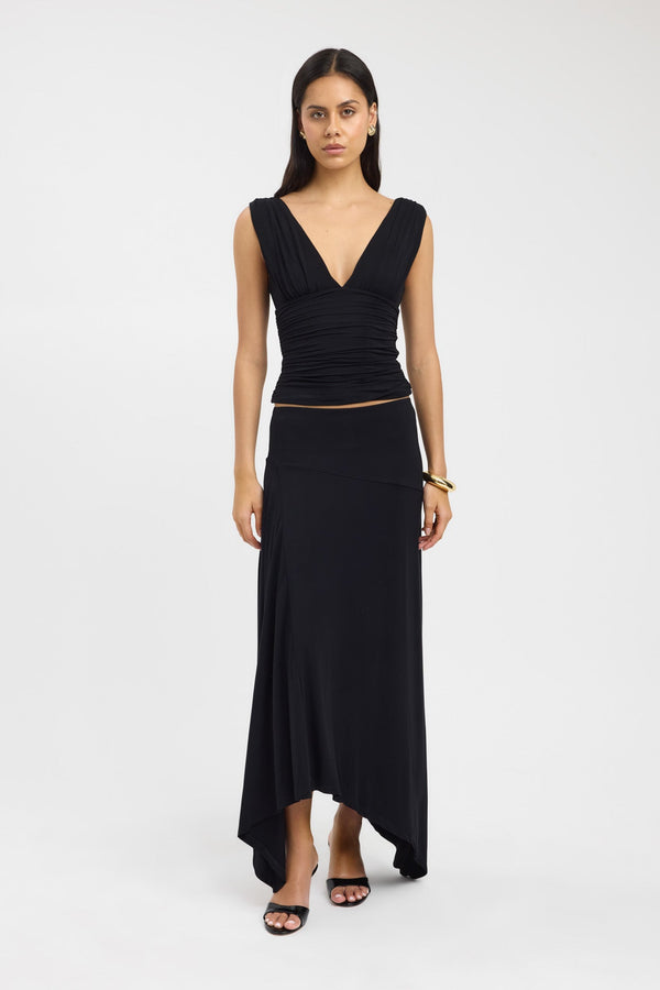 kookai Solis Top Black