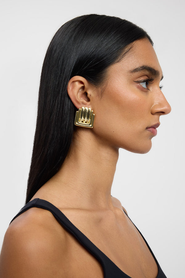 Kookai Spring Earrings Gold