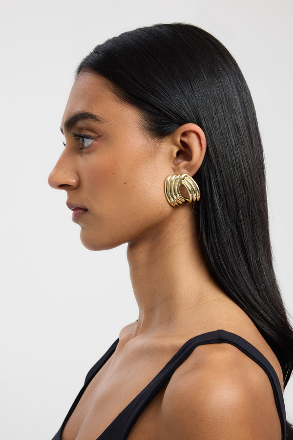 Kookai Stanton Earrings Gold