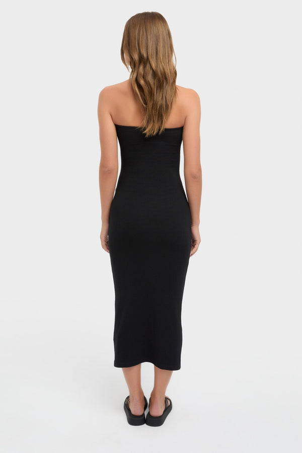 Kookai Staple Bind Dress Black