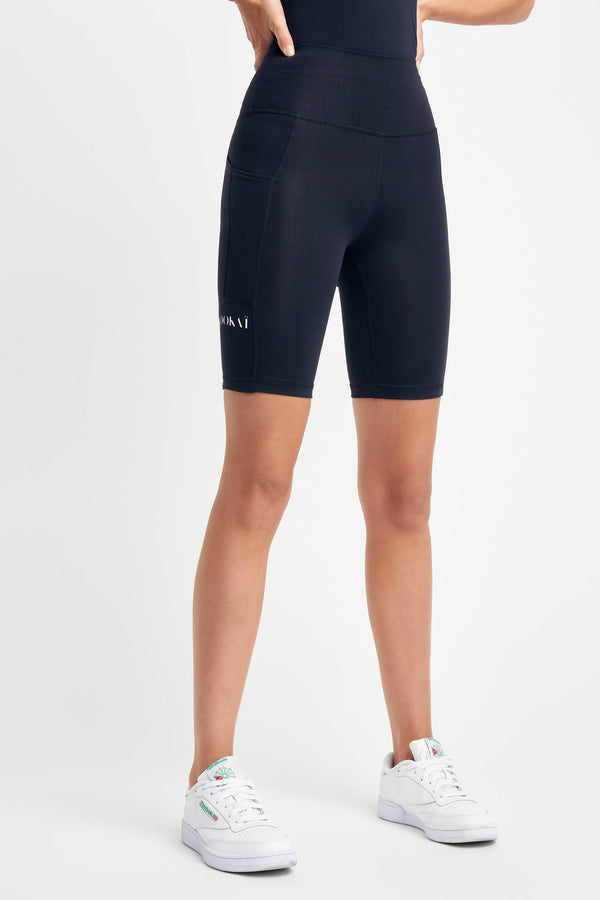 Kookai Stencil Active Shorts Black