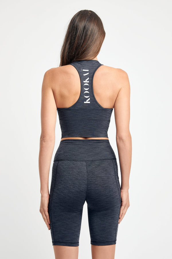 Kookai Stencil Active Shorts Space Marle