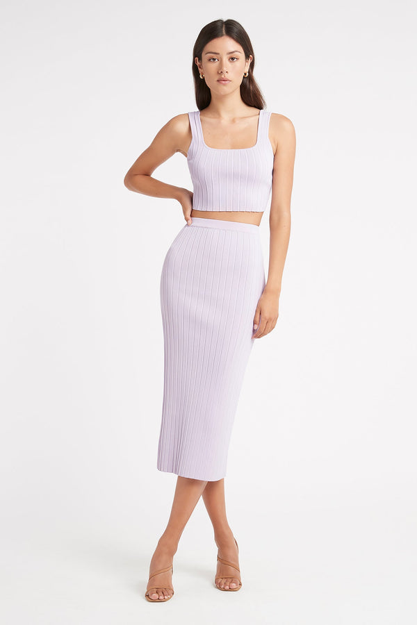 Kookai Stirling Scoop Crop Lavender