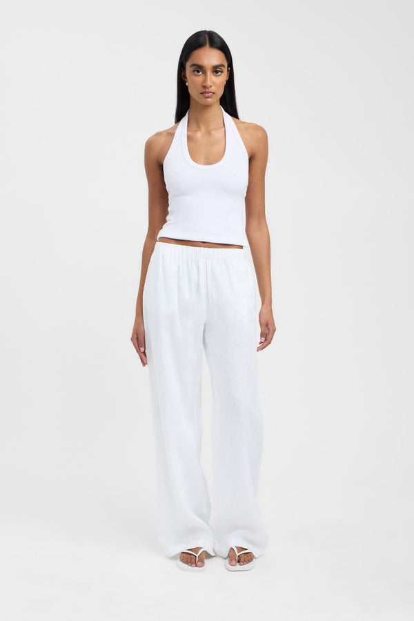 kookai Tahiti Elastic Pant White