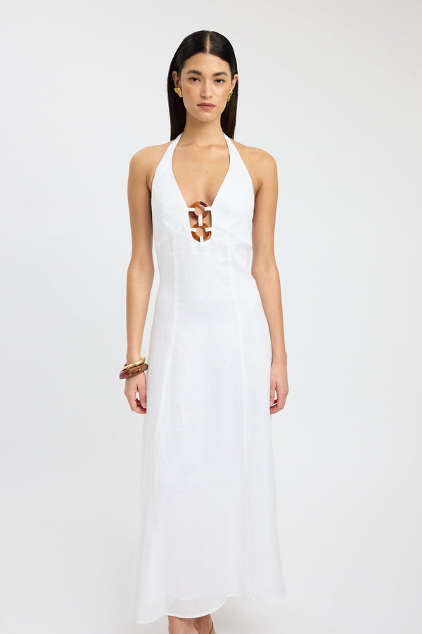 Kookai Tahiti Ring Dress White