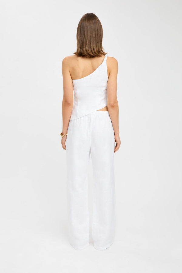 Kookai Tahiti Twist Top White