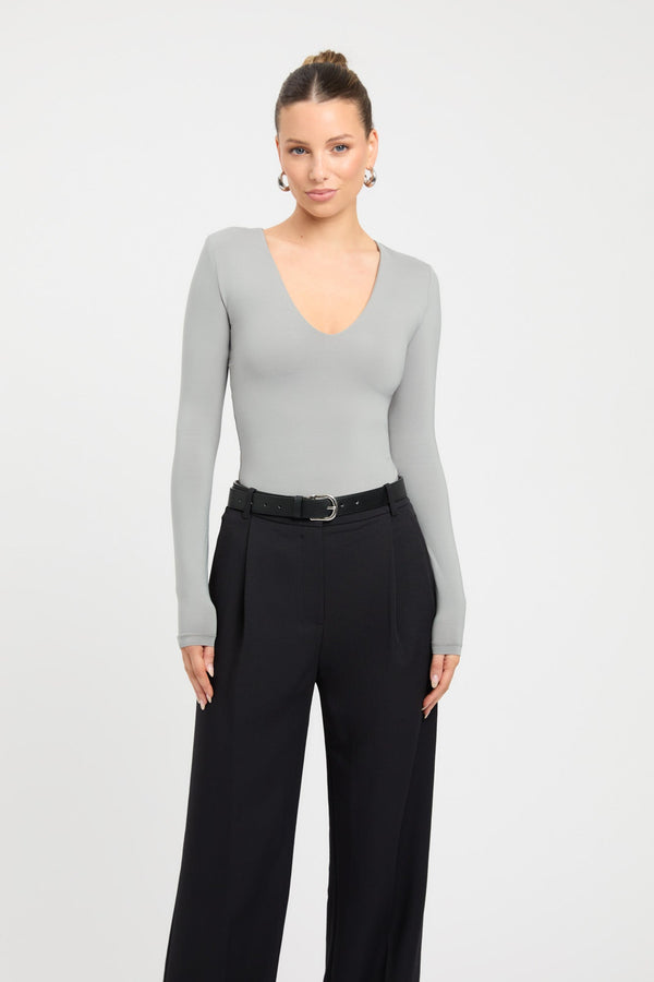 Kookai Tahnee Bodysuit Agave Green