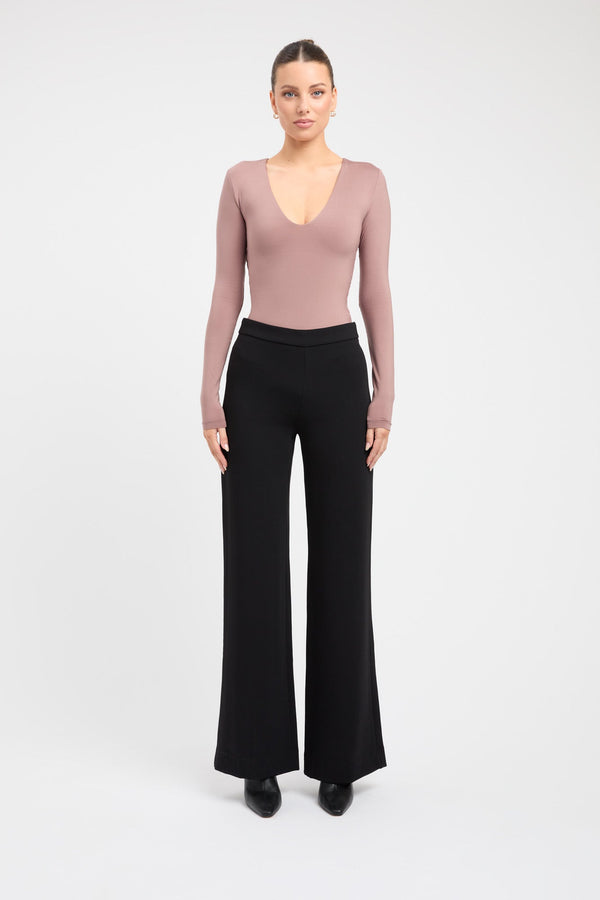 kookai Tahnee Bodysuit Deep Taupe