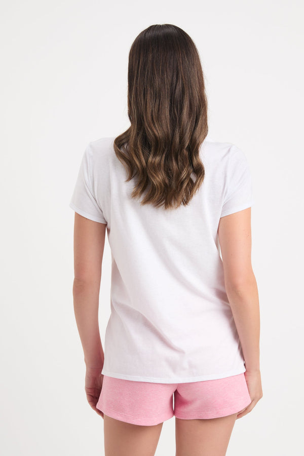 Kookai Tali Logo Tee White