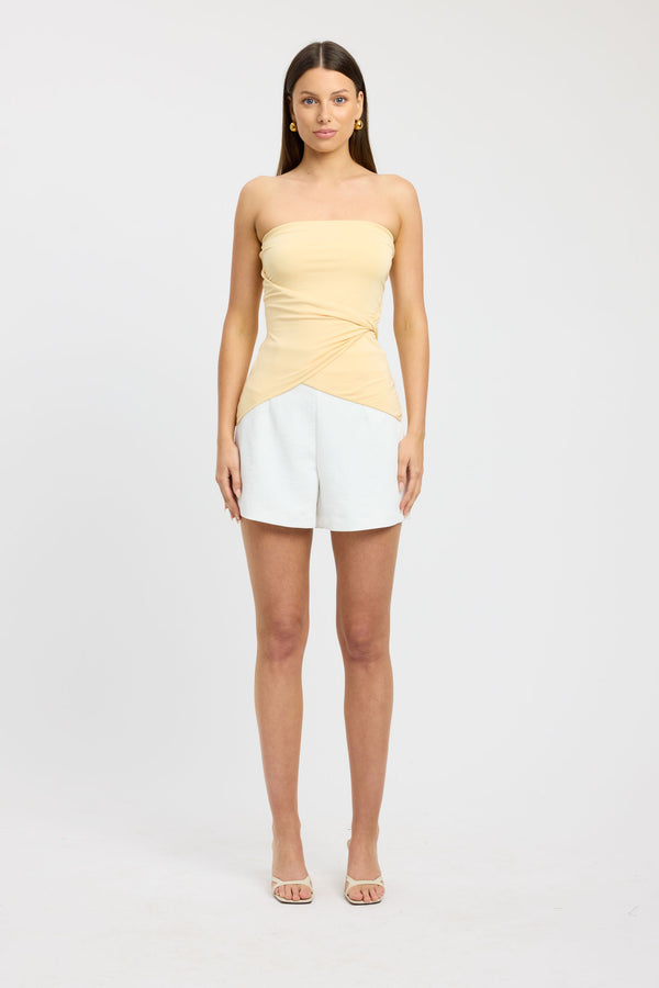 kookai Tallulah Top Butter