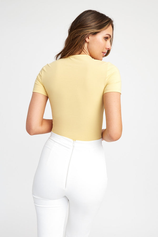 Kookai Tango Mindi Tee Lemon Zelous