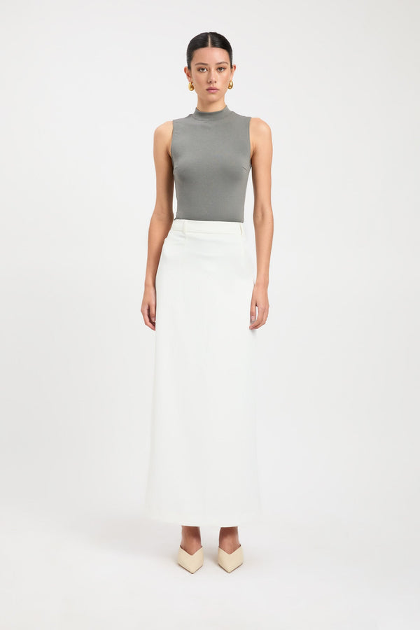 kookai Tara Tank Bodysuit Agave Green