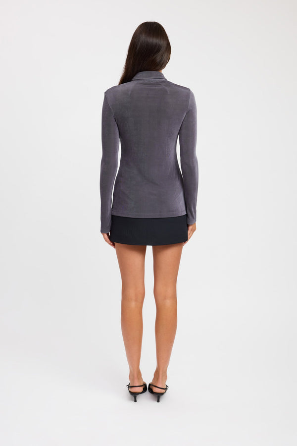 Kookai Tasha Shirt Charcoal