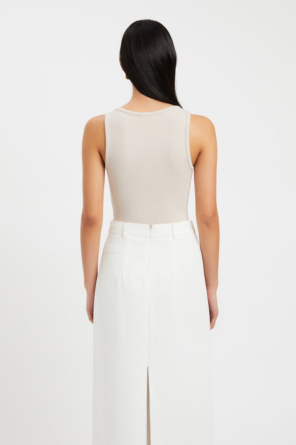 Kookai Tate Scoop Tank Marble