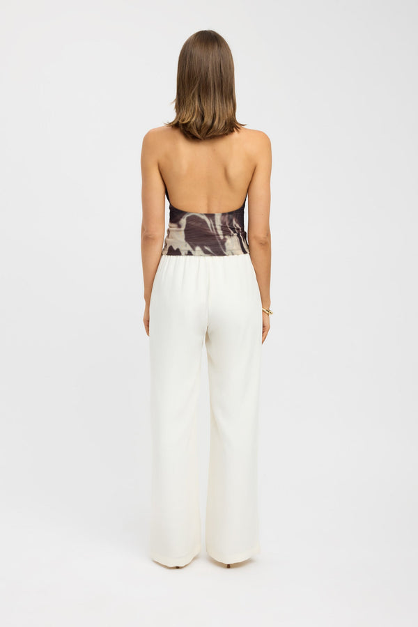 Kookai Tatum Halter Top Chocolate