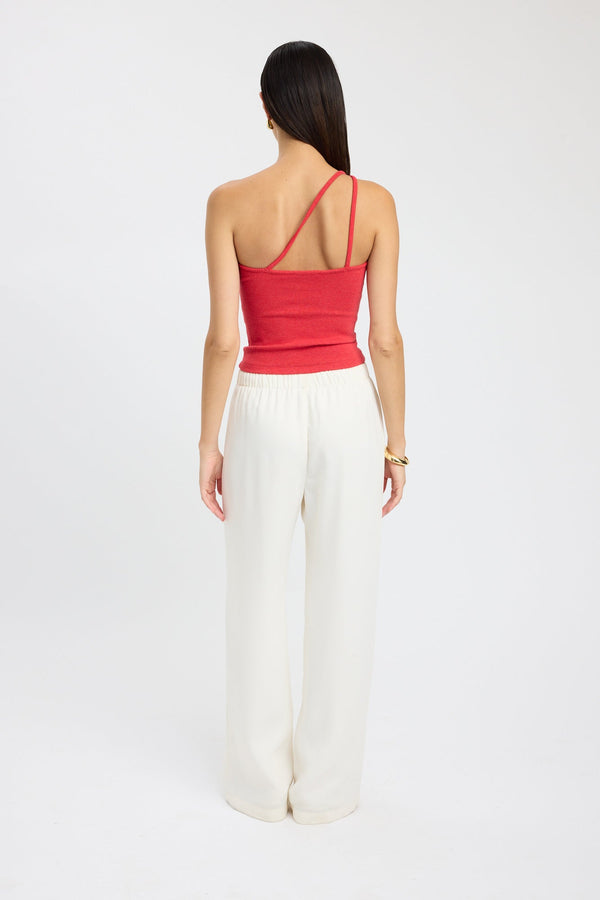 Kookai Tawney Top Cherry Red Marle