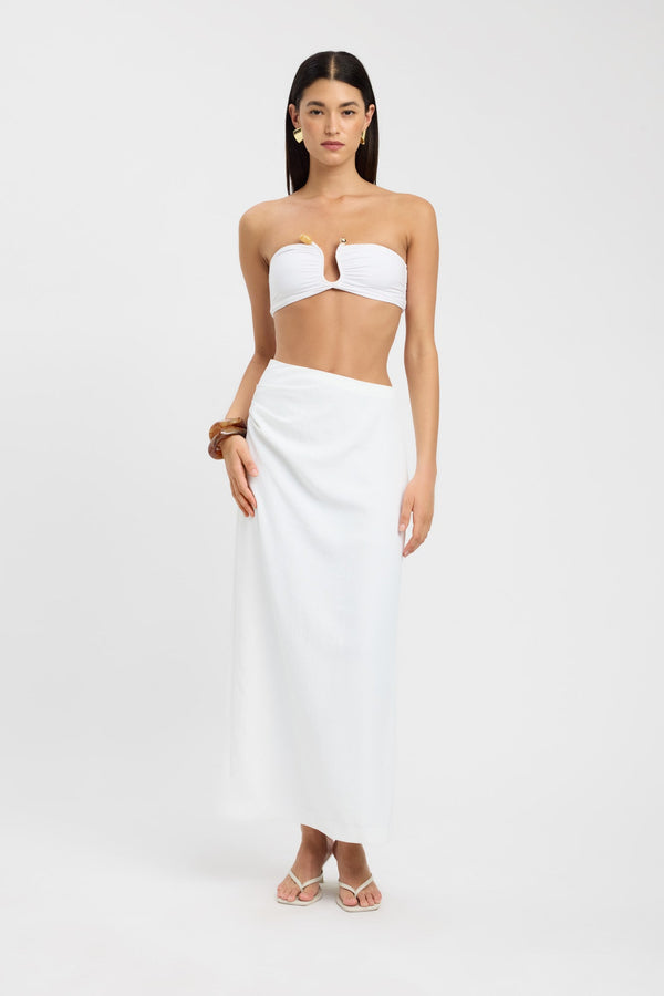 kookai Tayla Trim Bandeau White