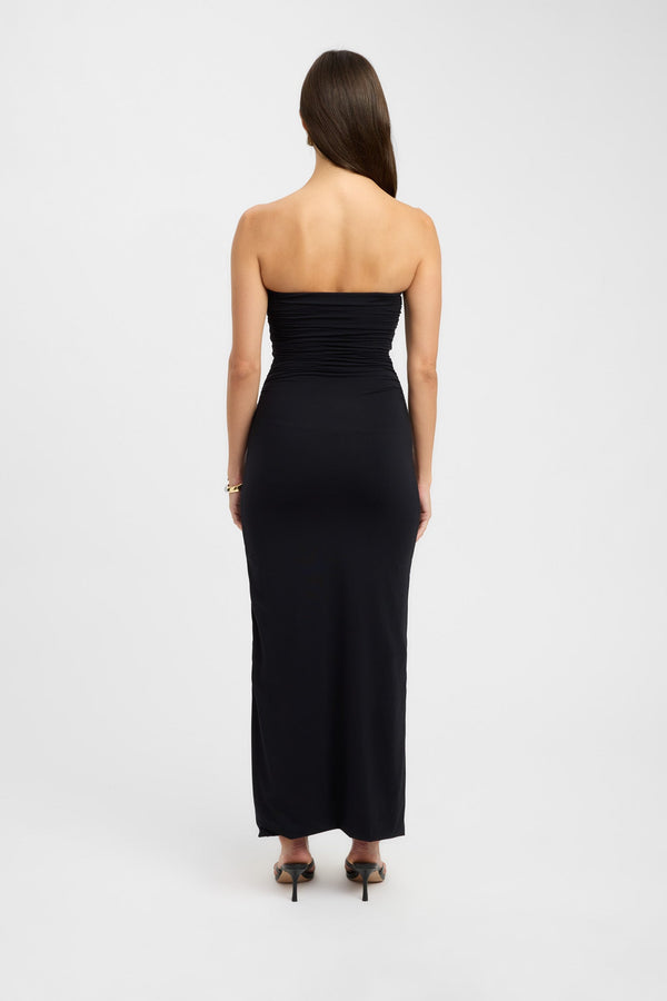 Kookai Tayla Trim Maxi Dress Black