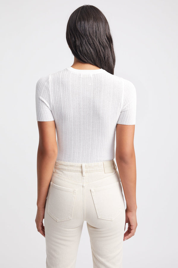 Kookai Titus Top Natural White