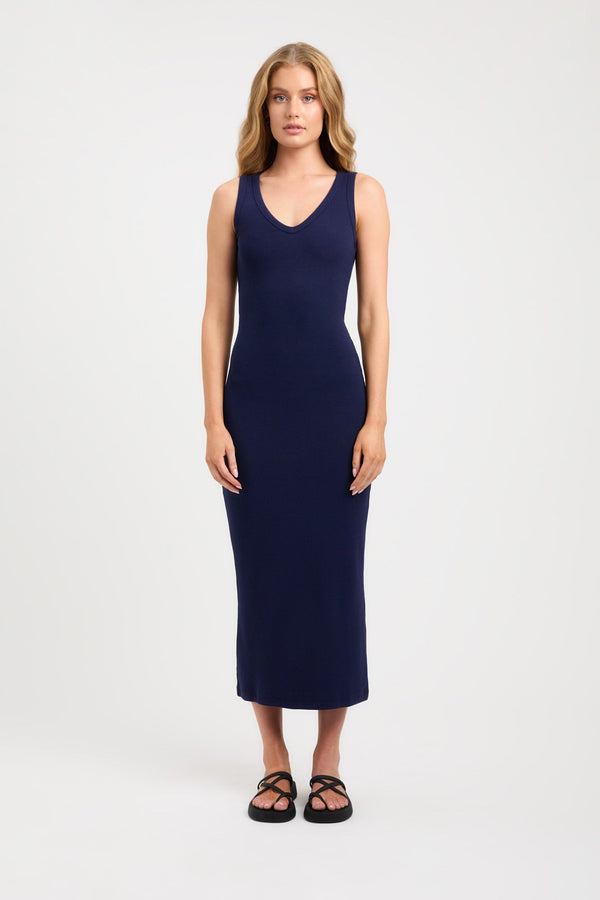 kookai Trinity Dress Navy Night