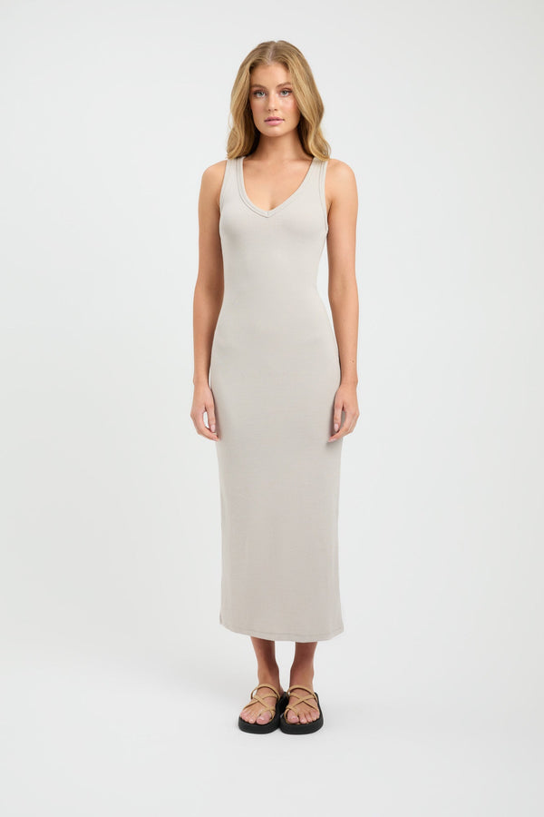kookai Trinity Dress Silver Grey