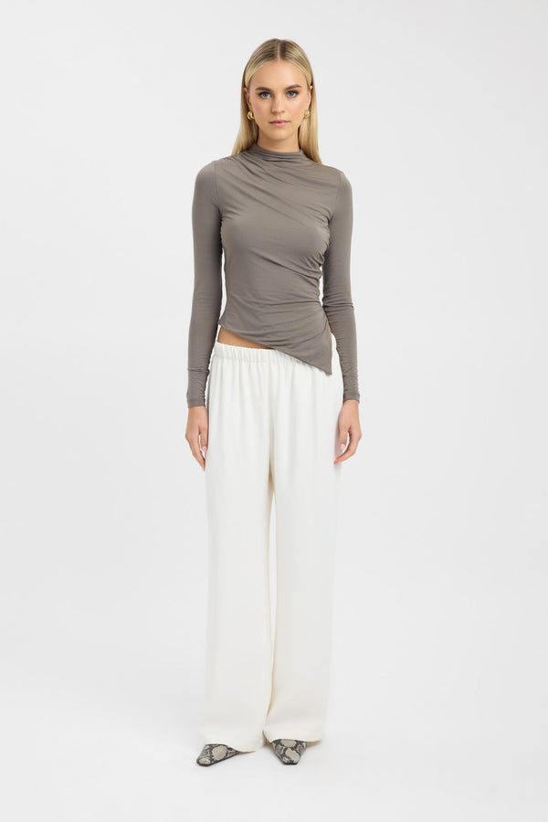 kookai Valentina Top Desert Taupe