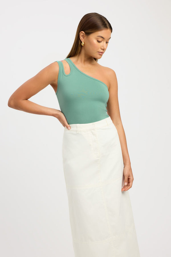 Kookai Valery Tank Malachite Green