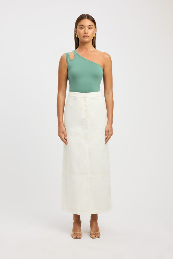 kookai Valery Tank Malachite Green