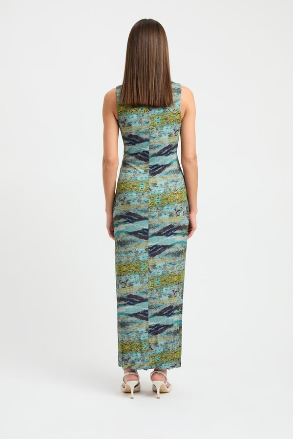 Kookai Vera Midi Dress Multi