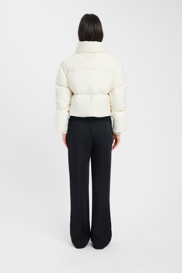 Kookai Vermont Puffer Jacket Coconut Milk