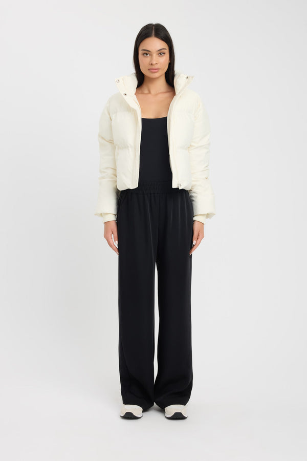 kookai Vermont Puffer Jacket Coconut Milk