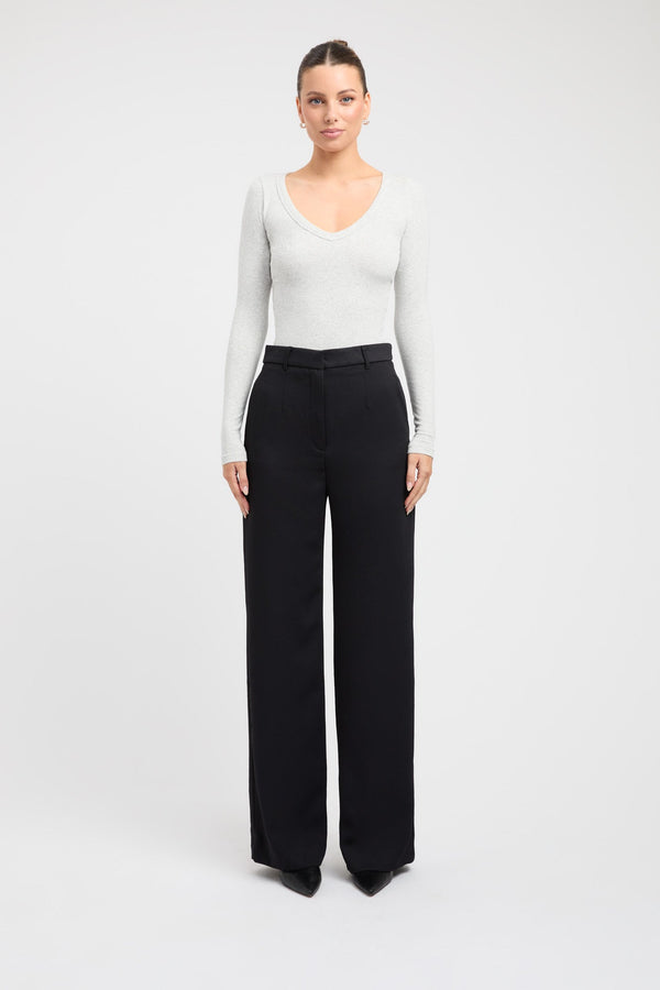 kookai Victoria Top Light Grey Marle