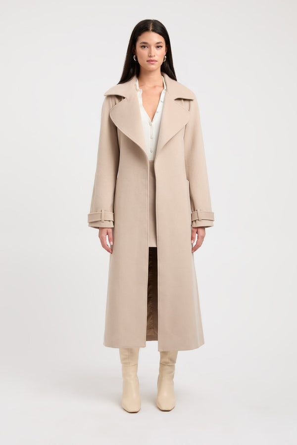 Kookai Vienna Coat Light Oat
